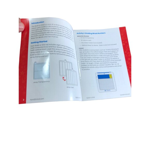 Build-A-Grid Student Set 35+ Unique Grids Fractions Graphing Decimals Homeschool - Picture 7 of 7
